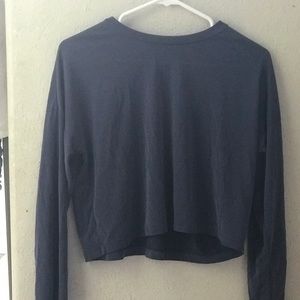 brandy melville cropped shirt